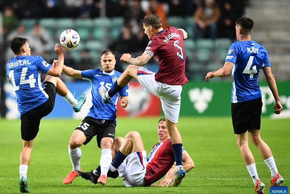 捷克队战胜爱沙尼亚,欧洲预选赛顺利 捷克队战胜爱沙尼亚,欧洲预选赛顺利